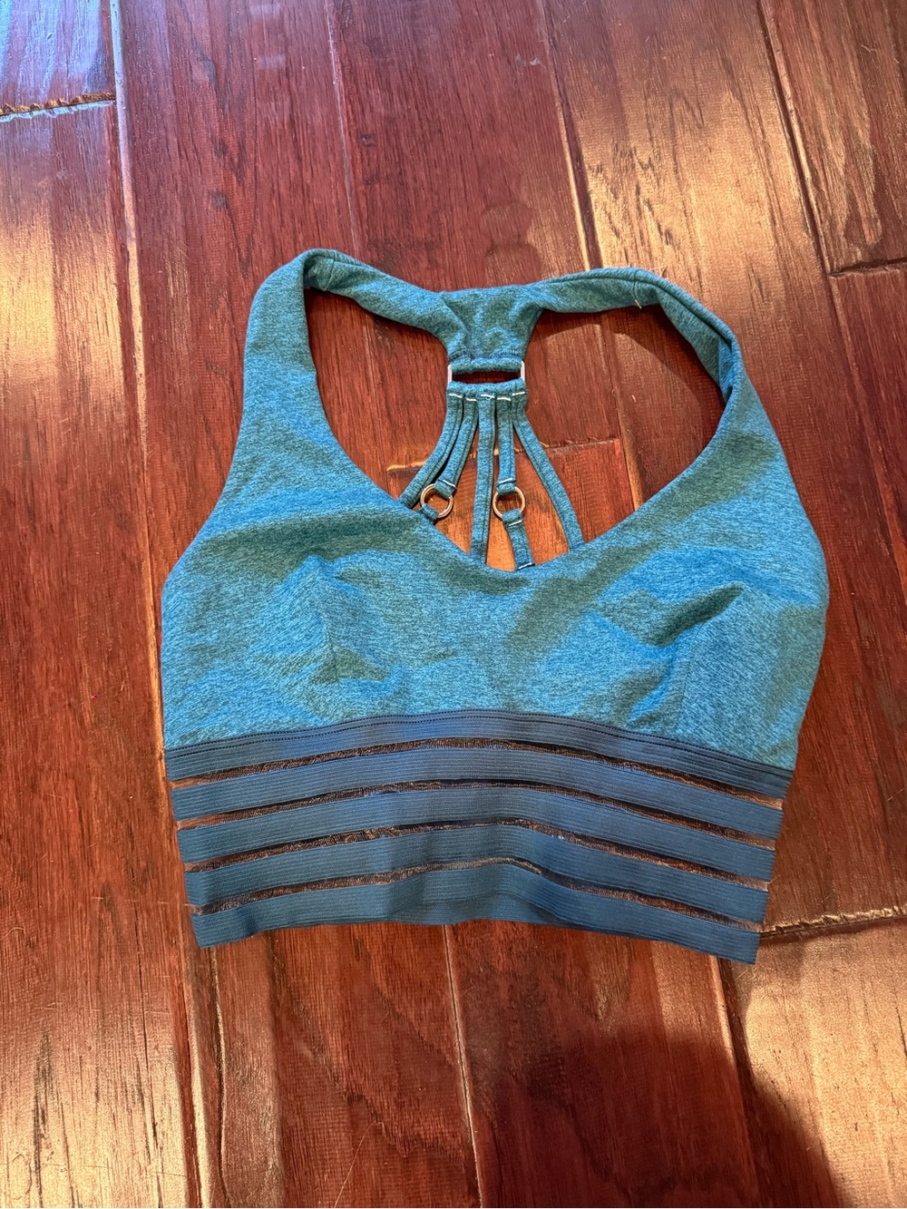 Blue Bombshell Sportswear Yoga Sports Bra small